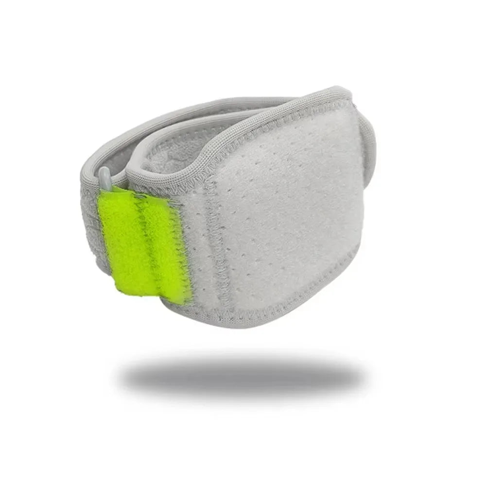 Adjustable Compression Elbow Brace – Breathable Neoprene Strap Elbow Compression Brace PLUSH Grey