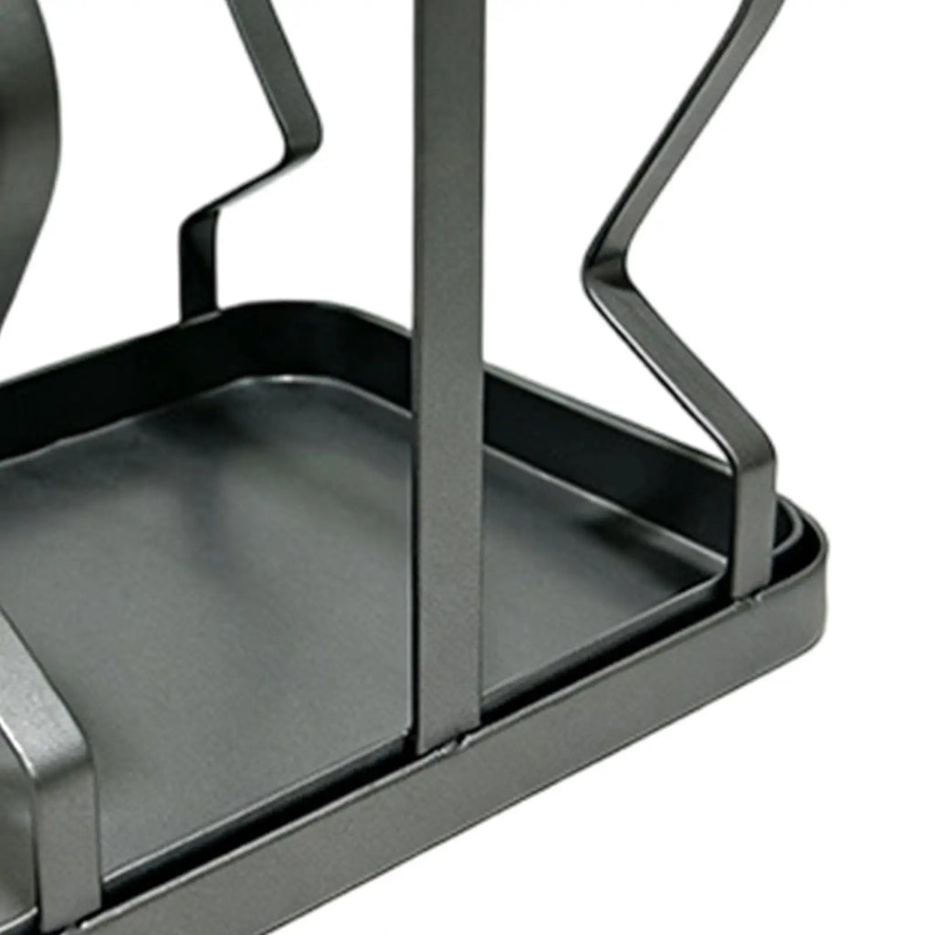 Pot Lid Holder Kitchen Organizer Rack | Countertop Storage Kitchen Lid Organizer PLUSH