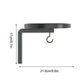 Wall Mounted Metal Plant Holder – Black 2-Tier Hanging Rack Wall Plant Holder PLUSH 1PC