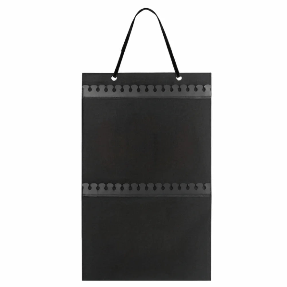 Wall Mounted Felt Jewelry Organizer Bag – Space-Saving Display Jewelry Organizer Bag PLUSH 1 side necklace