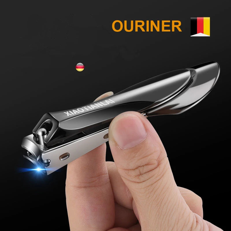 Ouriner Stainless Steel Nail Clippers – Finger & Toe Trimmer Nail Clipper Trimmer PLUSH
