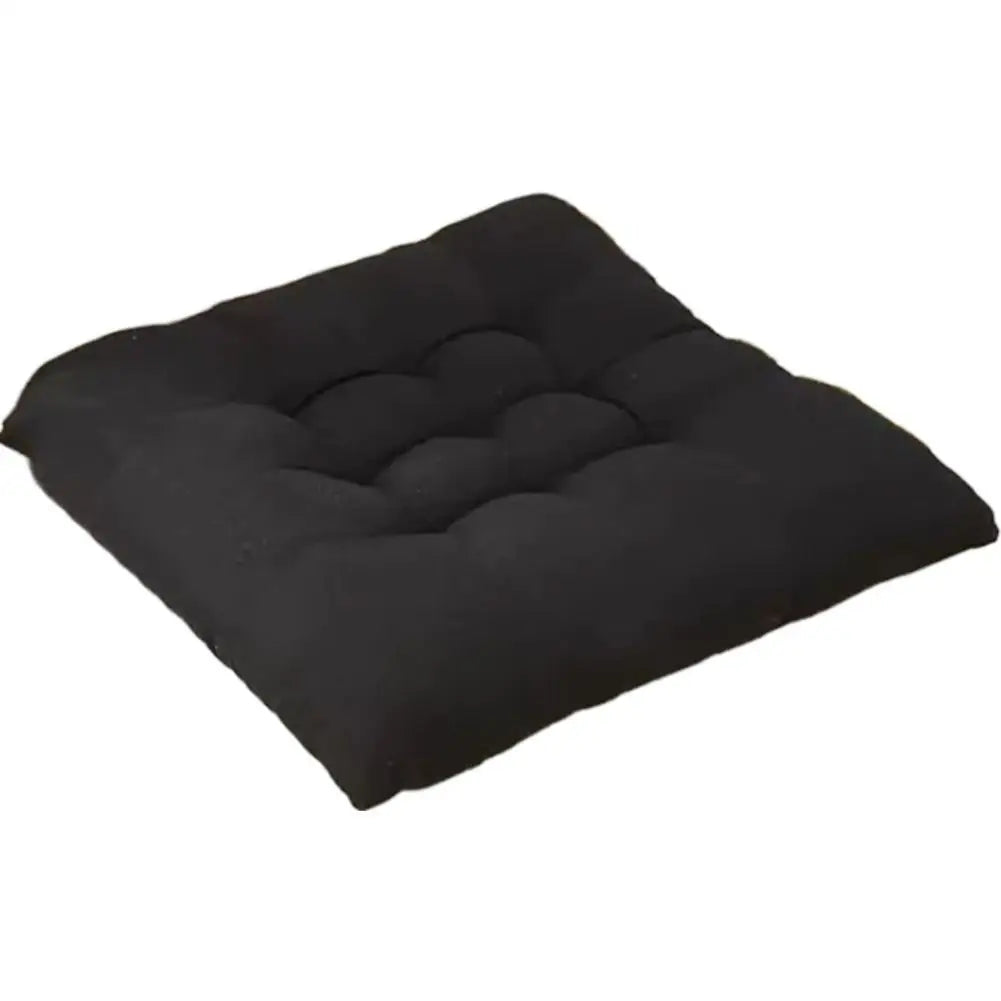 40x40cm Chenille Chair Cushion – Anti-Slip Tufted Seat Pad Chair Seat Cushion PLUSH C