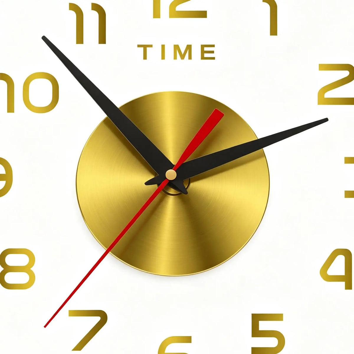 Acrylic Frameless DIY Wall Clock – Silent Modern Home Decor Decorative Wall Clock PLUSH