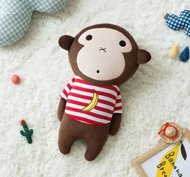 Kids Cartoon Seatbelt Pillow – Neck & Shoulder Pad Cover Kids Seatbelt Pillow PLUSH monkey