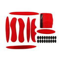 27pcs Universal Helmet Foam Padding Kit – Sweat-Resistant Sponge Helmet Padding Kit PLUSH A2