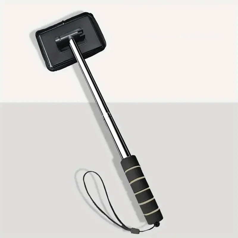 Telescopic Car Windshield Wiper & Window Cleaning Tool Auto Window Cleaner PLUSH black