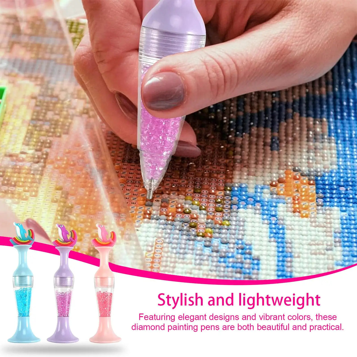 Vase Point Drill Pen Set – Rhinestone & Diamond Painting Tool Diamond Painting Tool PLUSH