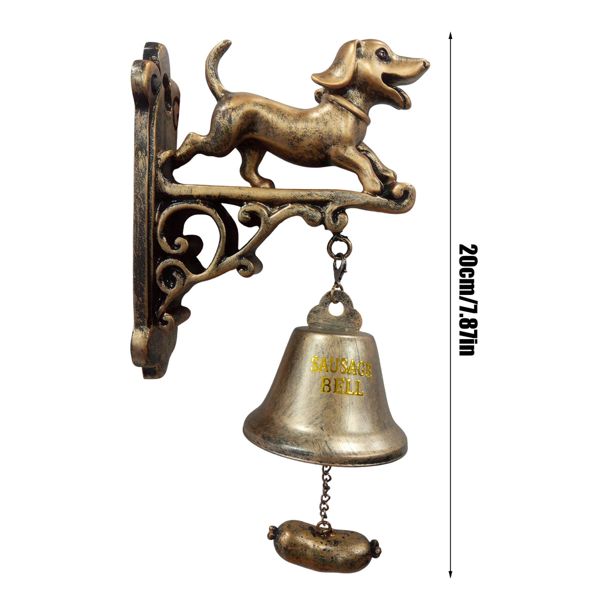 Red Bird Wind Chime Door Hanger – Retro Decorative Bell Decorative Wind Chime PLUSH 1PC B
