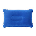 Inflatable Travel Pillow – Portable Neck & Lumbar Cushion Inflatable Travel Pillow PLUSH Blue