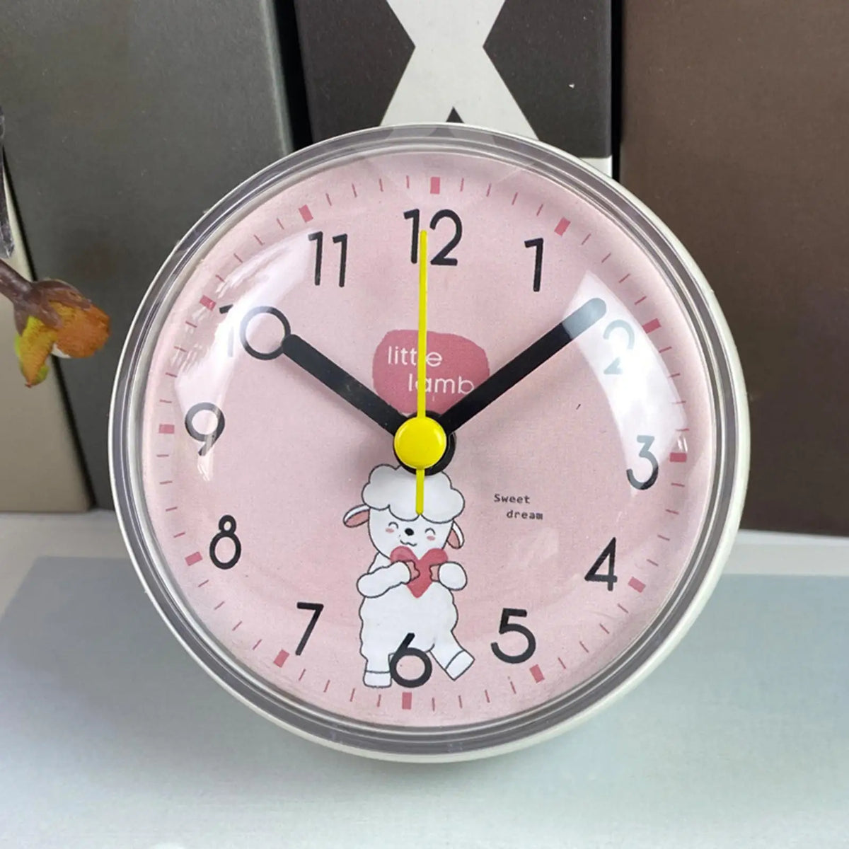 Mini Waterproof Suction Cup Wall Clock – Silent Shower Clock Waterproof Wall Clock PLUSH