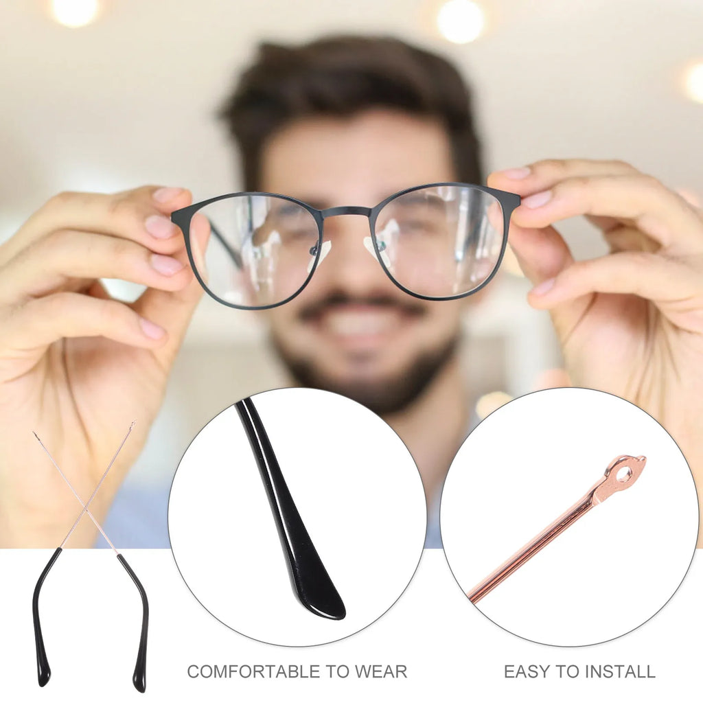 Metal Eyeglass Temple Arms Replacement – 1 Pair Eyeglass Temple Arms PLUSH