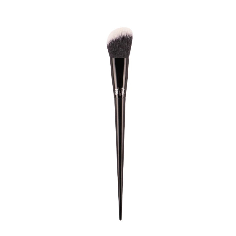 Kat Von D #02 Contour Brush – Soft Synthetic Fiber Black Handle Contour Makeup Brush PLUSH 02 China Mainland