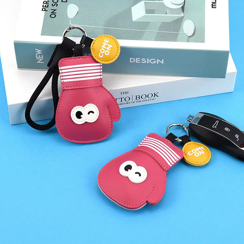 Sports Leather Keychain – Table Tennis, Badminton & Boxing Sports Keychain PLUSH
