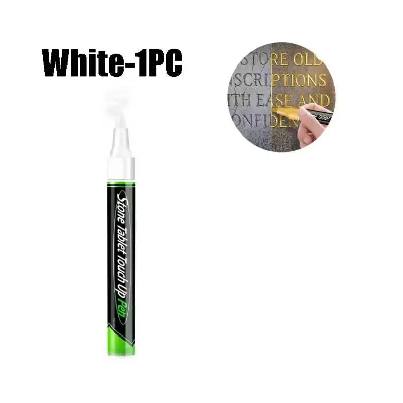 Stone Inscription Touch-Up Paint Pen – Oil Based Weatherproof Touch-Up Paint Pen PLUSH A3