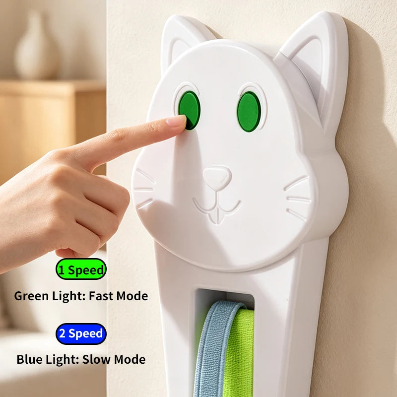 2-Pack Wall Mounted Automatic Interactive Cat Teaser Wand Toy Interactive Cat Toy PLUSH