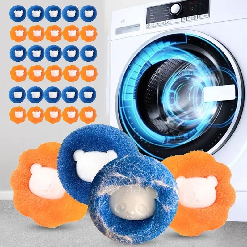 Laundry Washing Balls – Lint & Pet Hair Remover 6pcs Laundry Washing Balls PLUSH