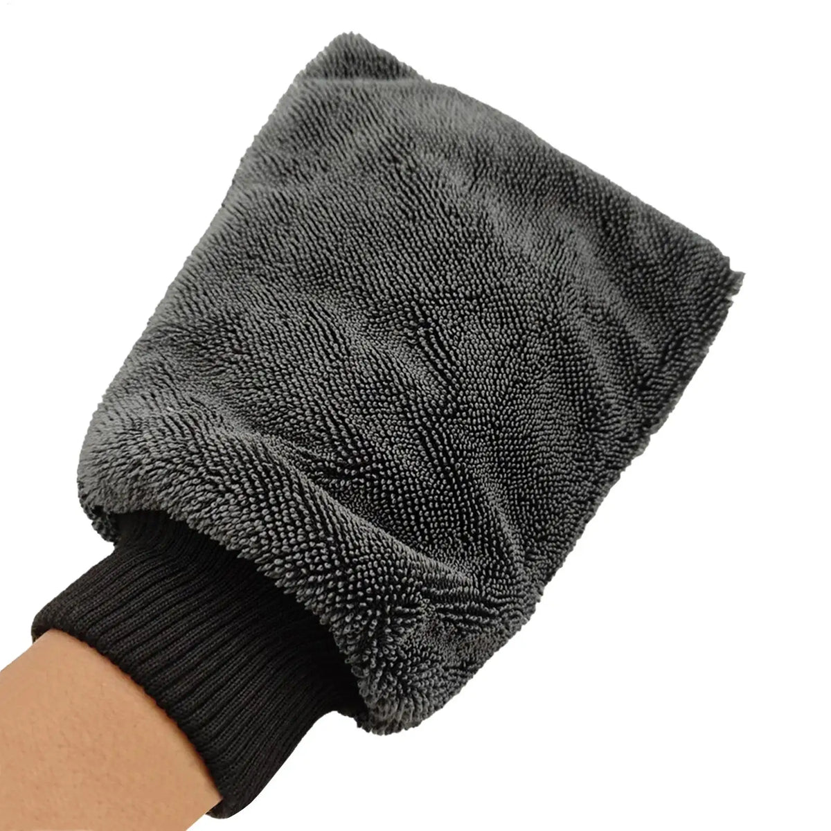 Microfiber Chenille Car Wash Mitt – Double-Sided Cleaning Glove Car Wash Mitt PLUSH