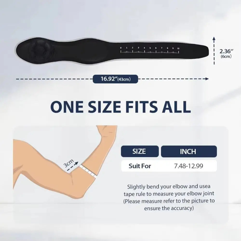 Adjustable Elbow Brace – Breathable Compression Support Strap Elbow Support Brace PLUSH