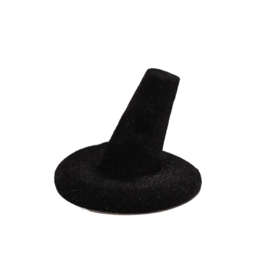 Velvet Ring Display Stand – Multi-Style Jewelry Holder Jewelry Display Stand PLUSH Flat Single Finger