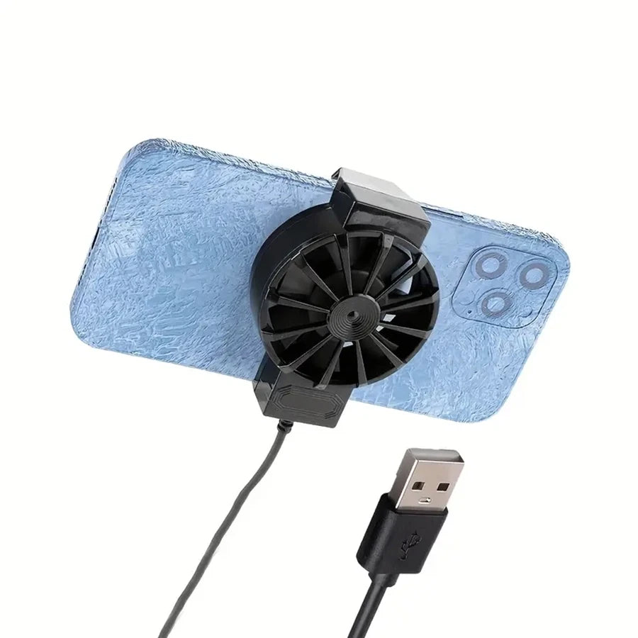 Portable Phone Cooler – External Cooling for iPhone & Android Phone Cooling Fan PLUSH