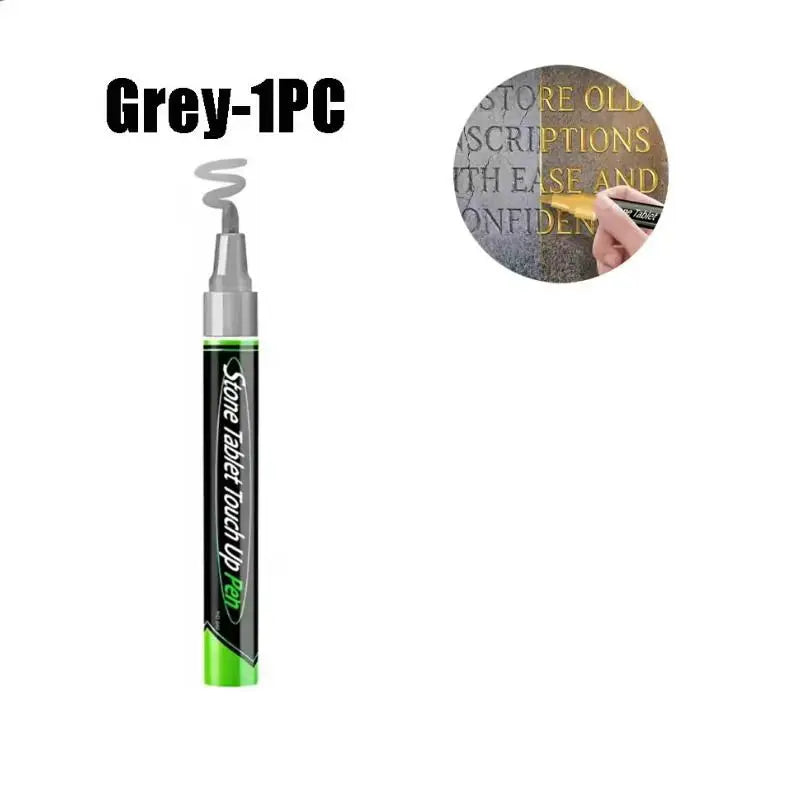 Stone Inscription Touch-Up Paint Pen – Oil Based Weatherproof Touch-Up Paint Pen PLUSH A4