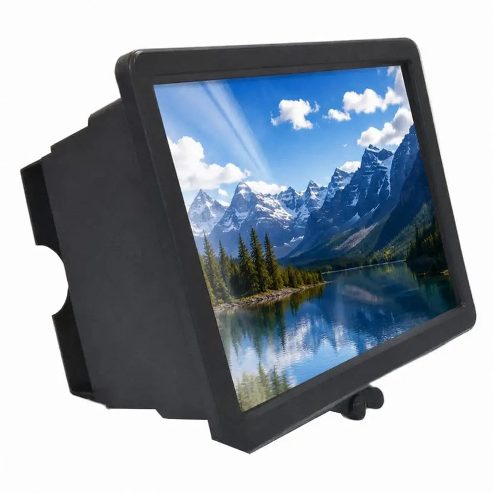 HD Phone Screen Magnifier – 3–4x Enlarger for Movies Phone Screen Magnifier PLUSH Black
