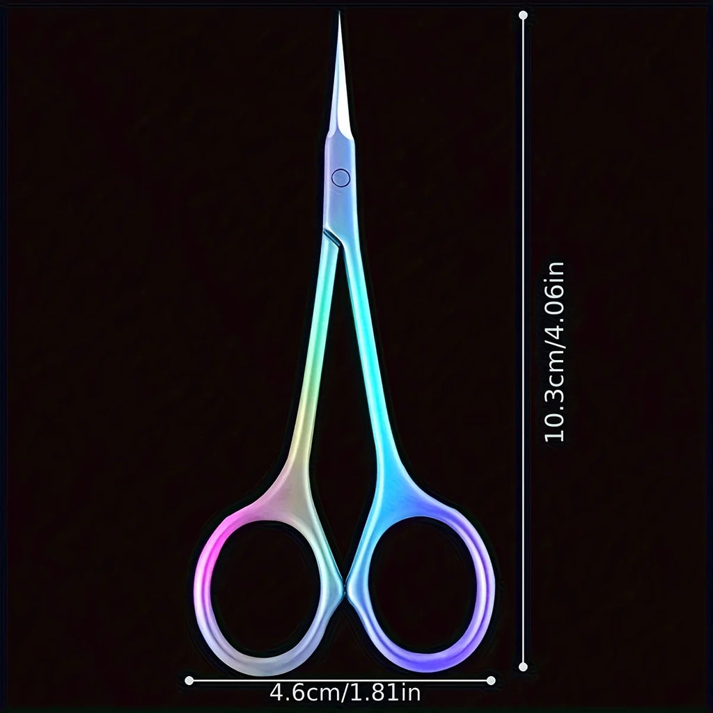 3pcs Stainless Steel Cuticle Scissors Set | Precision Nail Tool Cuticle Scissors Set PLUSH