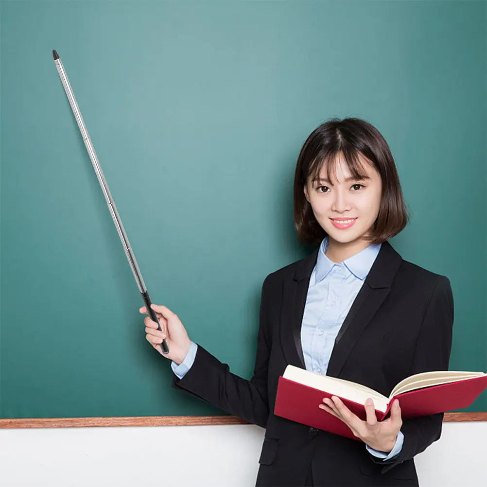 2-Pack Telescoping Teacher Pointer Stick – Stainless Steel Telescoping Pointer Stick PLUSH