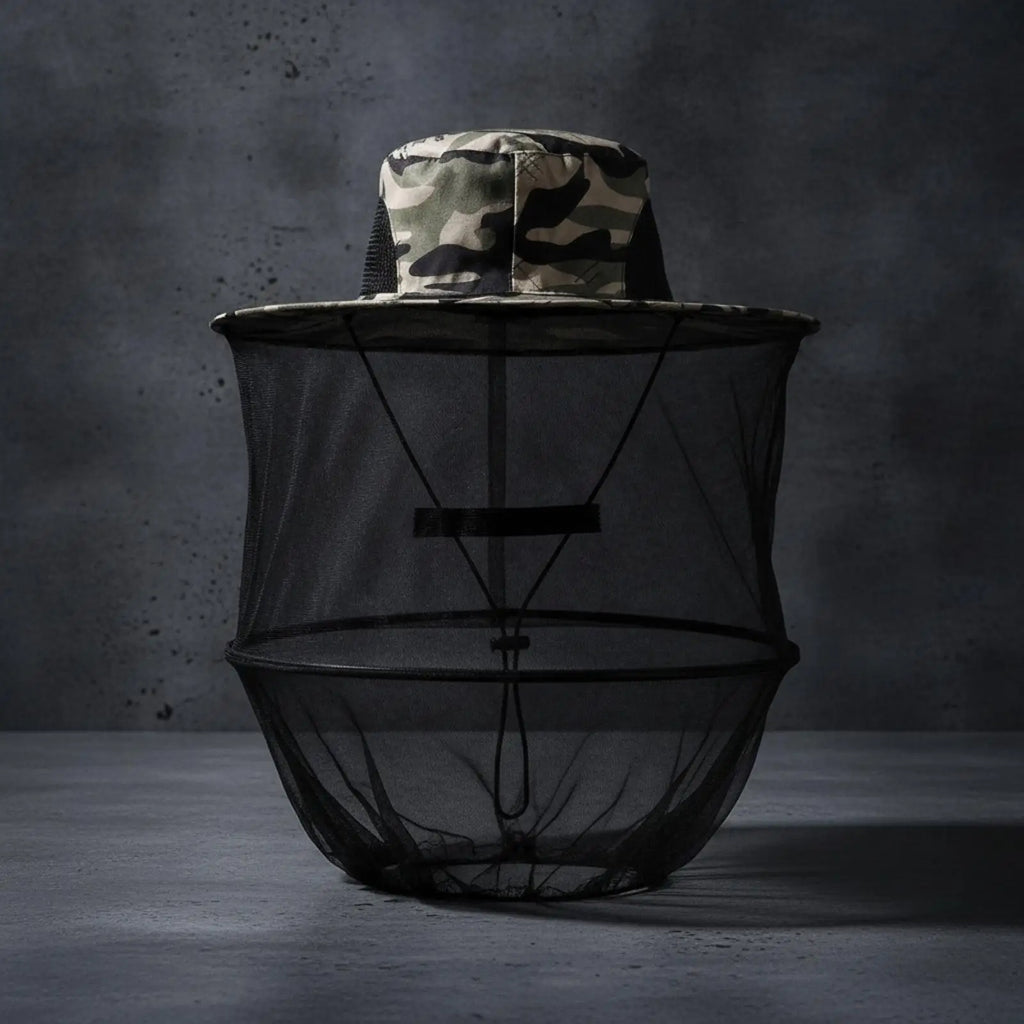 Beekeeping Hat with Mesh Veil Wide Brim Sun Cap | Men & Women Beekeeping Protective Hat PLUSH