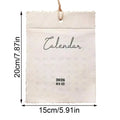 2026 Fabric Wall Calendar – Monthly Planner for Home Wall Calendar PLUSH 1PC