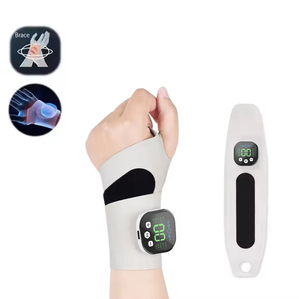 CAMMUO Cordless Wrist Massager – 10 Modes & 29 Levels Wrist Massager PLUSH