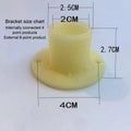 20PCS Plastic Screws for Shower Heads & Faucets | External Thread Plastic Machine Screws PLUSH 10PCS