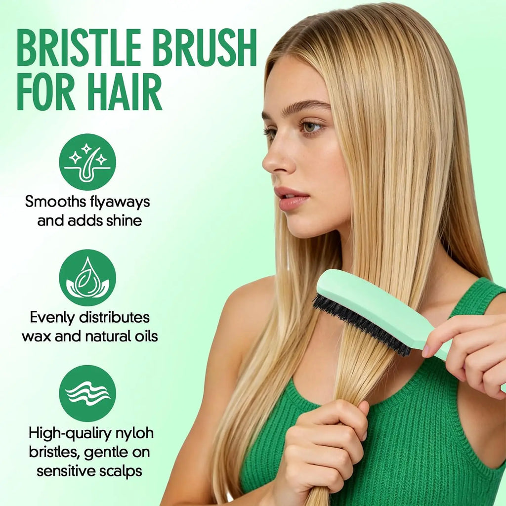 Nylon Detangler Comb – Frizz-Free Silky Hair for Men & Women Hair Detangler Comb PLUSH