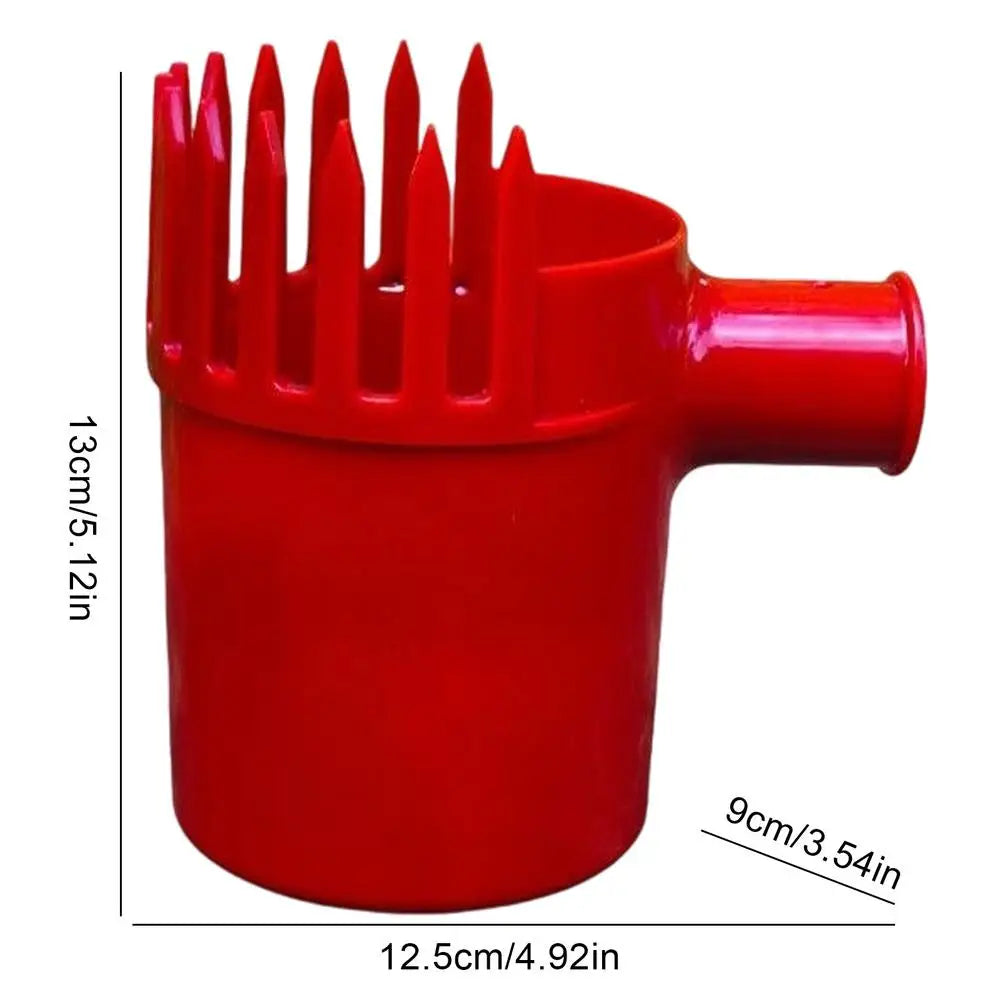 Portable Berry Picker Tool – Gentle Comb Fruit Harvester Fruit Harvesting Tool PLUSH Red