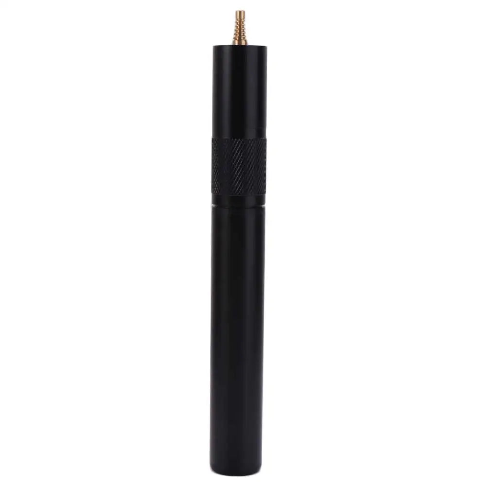 Telescopic Billiard Cue Extension | Adjustable Aluminum Snooker Billiard Cue Extender PLUSH Black