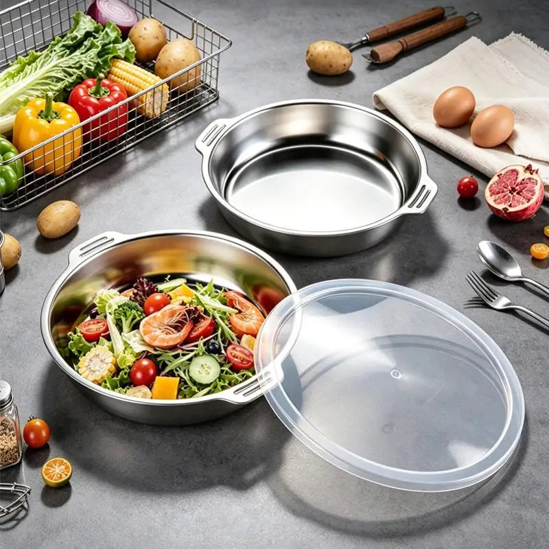 Stainless Steel Airtight Food Storage Container with Lid Food Storage Container PLUSH