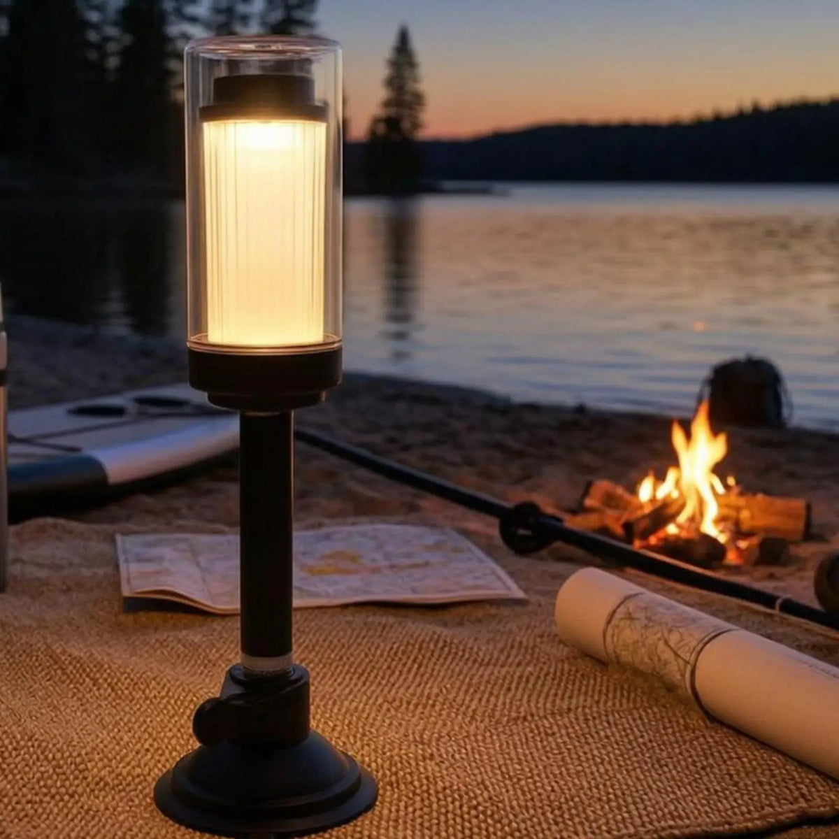 Waterproof Paddleboard Deck Glow Light – Suction Cup Mount Paddleboard Deck Light PLUSH