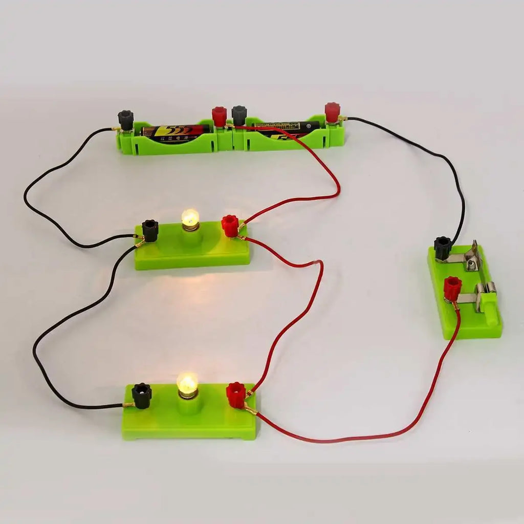 Kids Circuit Electricity STEM Learning Kit – DIY Physics Ages 6–12 STEM Science Kit PLUSH