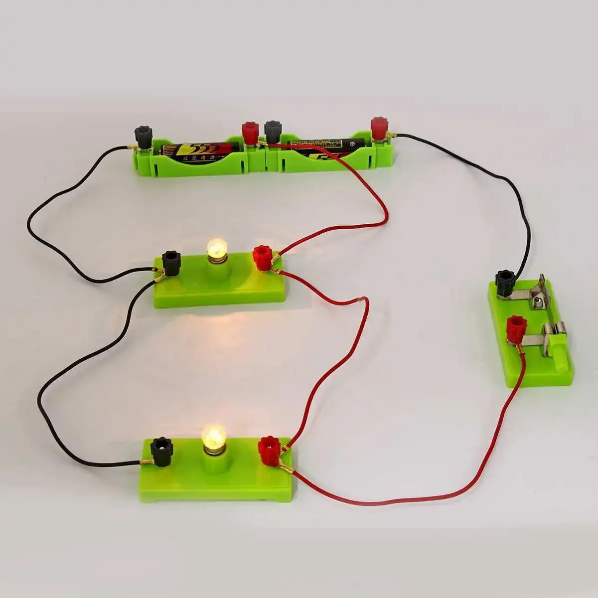 Kids Circuit Electricity STEM Learning Kit – DIY Physics Ages 6–12 STEM Science Kit PLUSH