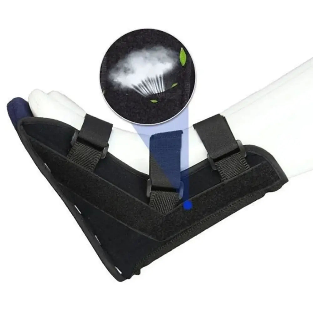 Adjustable Night Foot Splint Brace – Breathable Ankle Support Night Foot Splint PLUSH