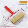 Flat Head Limewash Brush – Wall Painting Bristle Brush DIY Limewash Paint Brush PLUSH 50x180cm White