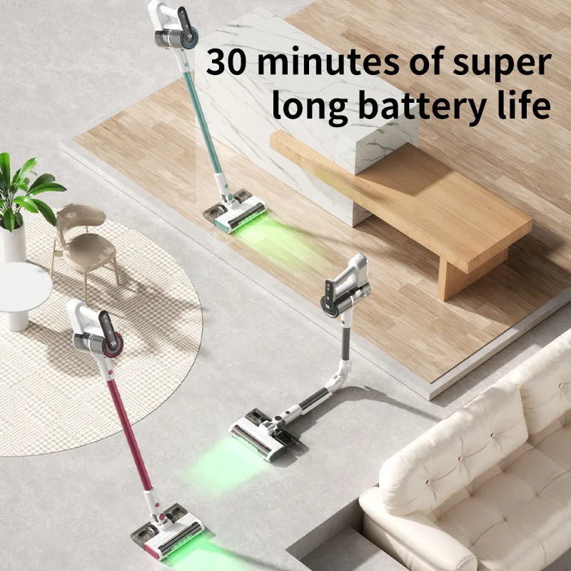 PLUSH Vacuum Mop Smart Sensor Auto Suction & Washable Filter Vacuum Mop PLUSH