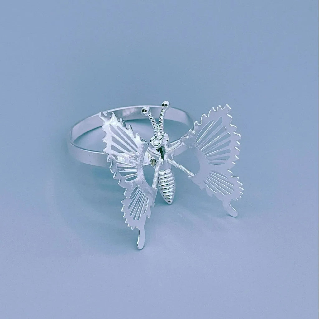 Butterfly Napkin Rings – Wedding & Party Table Decor Napkin Rings PLUSH