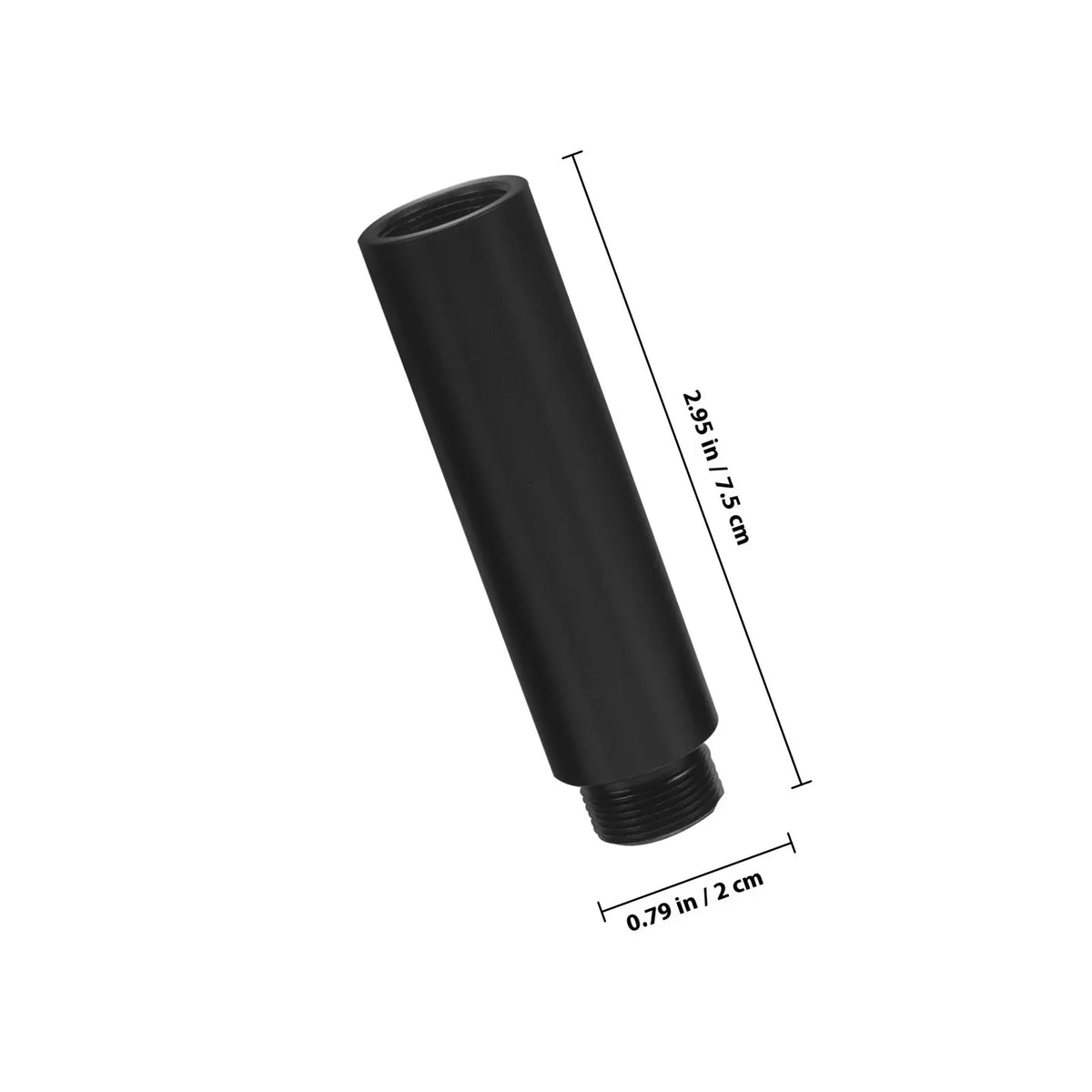 Metal Mic Stand Extension Tube & Adapter Kit | Foxnovo Mic Stand Accessory PLUSH
