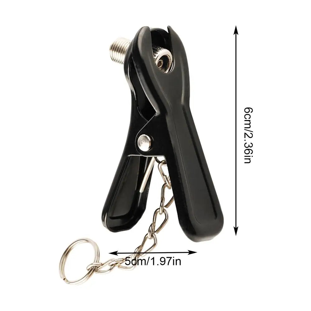 Tire Air Chuck Nozzle – Multi-Use Bike Pump Adapter Bike Pump Adapter PLUSH Black