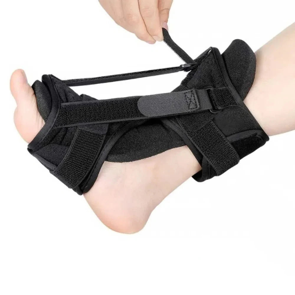Dorsal Drop Foot Brace – Adjustable Night Splint Support Foot Drop Splint PLUSH