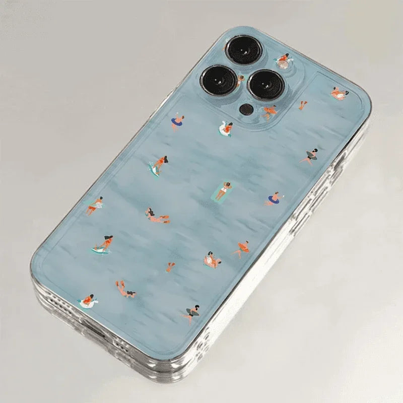Summer Pool Samsung Galaxy S22–S26 Phone Case | Cartoon Cover Phone Case Cover PLUSH -1 For Galaxy S24Ultra
