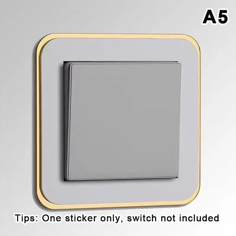 Acrylic Dustproof Switch & Socket Protective Cover Switch Protective Cover PLUSH A5