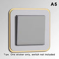 Acrylic Dustproof Switch & Socket Protective Cover Switch Protective Cover PLUSH A5
