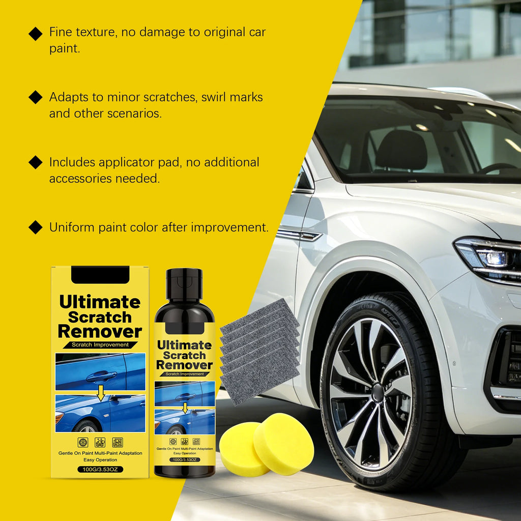 Car Paint Scratch Remover Polishing Paste Kit – 100g Car Polish Kit PLUSH